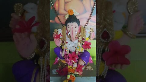 Ganpati Bappa Morya 🙏 | आत्तू चा बाप्पा 😇 #blessings #bappamorya #blessed @_world_of_siya5450