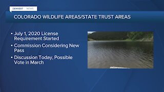 Colorado Parks & Wildlife Commission considering new pass