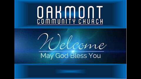 Oakmont Community Church 1/17/2021 - In Such a Time - Pastor Brinda Peterson
