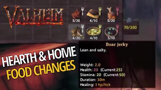 Spotlight On Food Changes In Hearth And Home - Valheim