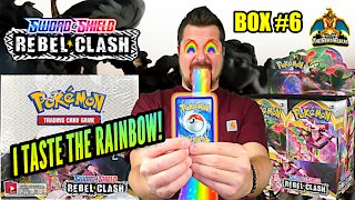 Rebel Clash Booster Case (Box 6) | Pokemon Cards Opening