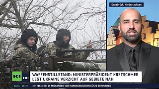 Waffenstillstand: Ministerpräsident Kretschmer legt Ukraine Verzicht auf Gebiete nah