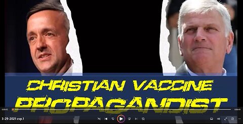 Christian Vaccine Propagandist Jeffress and Graham (This did not age well)