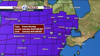 Freeze Warning