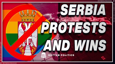 (mirror) The Serbian anti-Europride protest worked --- Rotten Politics