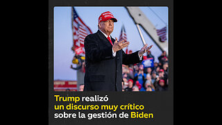 Trump sobre Biden: “Todo lo que toca se convierte en mier**”