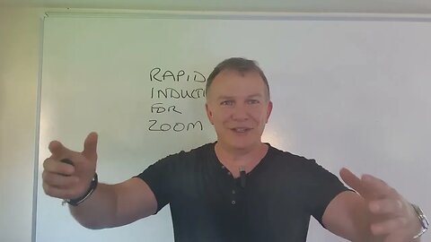 How to Do Rapid Inductions over Zoom Webinar.