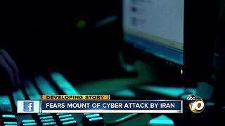 Fears mount of cyber attack by Iran