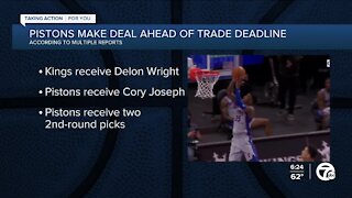 Pistons reach deal to trade Delon Wright to Kings