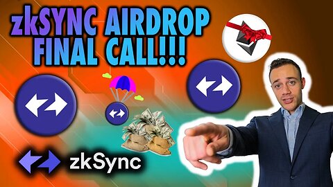 Last Chance For The zkSync Airdrop! (DO THIS NOW!)