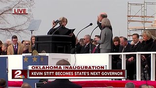 2019 inauguration - Governor J. Kevin Stitt