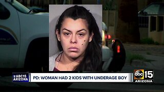 31-year-old Phoenix woman has second child with underage father