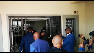 SOUTH AFRICA - Durban - Zandile Gumede's second home raided (CxX)