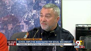 School employee investigated for sexual misconduct