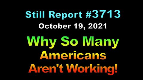 Why So Many Americans Aren’t Working, 3713