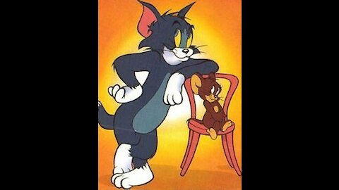 Tom and jerry.. Tom stupid and Jerry's intelligence