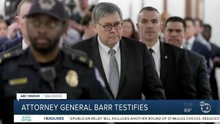 Attorney General Barr testifies