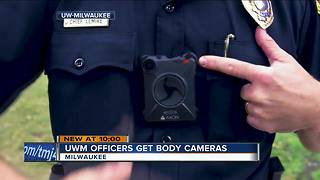 UW-Milwaukee police officers getting body cameras