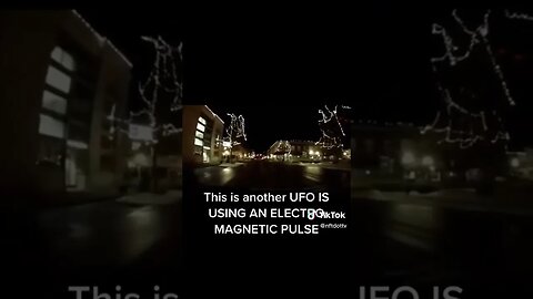 A UFO 🛸 using an Electromagnetic Pulse 🛸 Full Disclosure 👽