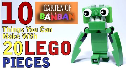 10 Garten of Banban things you can make with 20 Lego pieces