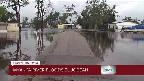 Myakka River floods El Jobean neighborhoods