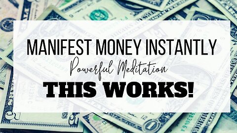 💰🧘 Manifest Money FAST: 15-Minute Meditation