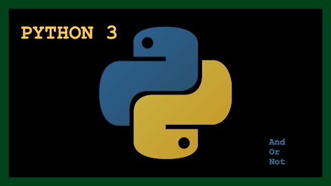 Python With Pycharm 5 - Logical Operator