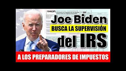 JOE BIDEN SEEKS IRS SUPERVISION OF TAX PREPARERS _ LATEST NEWS _