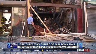 Fire threatens future of Old Town Mall