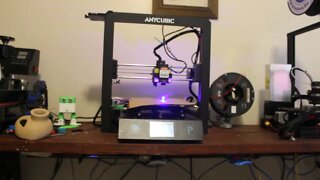 anycubic i3 mega laser engraver testing it out