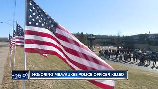 Northeast Wisconsin Police plan to attend fallen Milwaukee Officer's funeral
