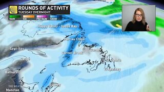 Two snowstorms for eastern Canada, we're watching both closely