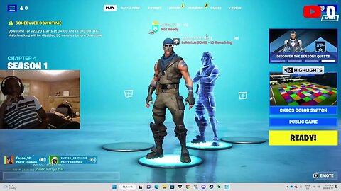 Facecam Fall guys, Fortnite,Overwatch 2 LIVE BABY