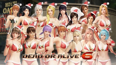 Dead or Alive 6 (Christmas Costumes) - Santa Bikini vs. Santa's Helper (PS4)