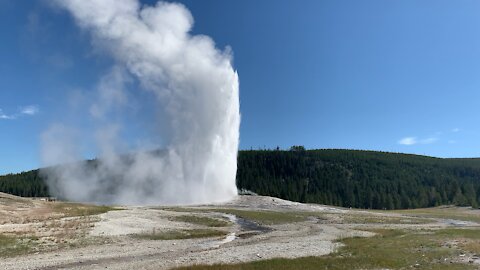 Old Faithful at Yellowstone