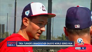 Trea Turner's grandfather enjoying Nationals' World Series run