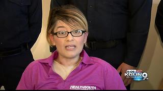 Woman meets Tucson Firefighters who saved her life