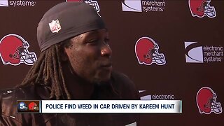 Police find marijuana in car Kareem Hunt was driving during traffic stop in Rocky River