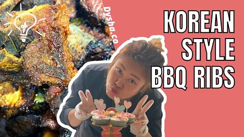 Cooking Korean Style BBQ Ribs. Cooking Ideas and Inspiration. #shorts