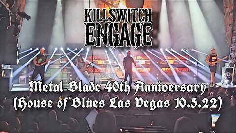 Killswitch Engage- Metal Blade 40th Anniversary (feat. Don Jamieson and Brian Slagel)