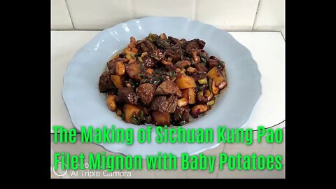 2K FHD The Making of Sichuan Kung Pao Filet Mignon - Stay Home Work from Home (#sns2K, #snsFHD)