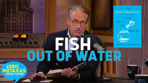 Eric Reads a Couple of Very Funny Pages From His Newly-Released Paperback, “Fish Out of Water.”