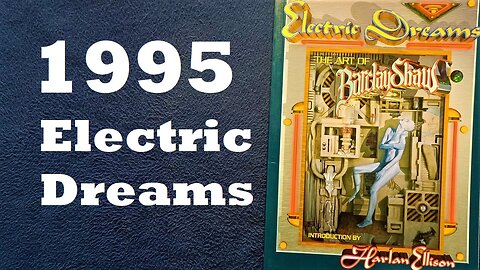 Electric Dreams, THE ART OF Barclay Shaw, INTRODUCTION BY Harlan Ellison, 1995, PAPER TIGER
