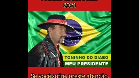 Toninho do Diabo para Prefeito de São Paulo 2021