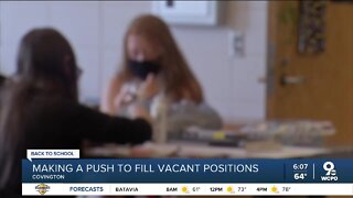Making a push to fill vacant positions