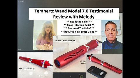 Terahertz Wand Model 7.0 Review with Melody