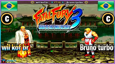 Fatal Fury 3 (wil kof br Vs. Bruno turbo) [Brazil Vs. Brazil]