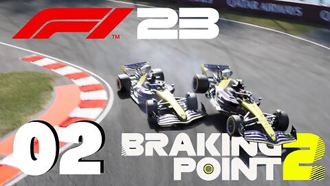 F1 23 BRAKING POINT 2 - Part 2 - Teammates CLASH