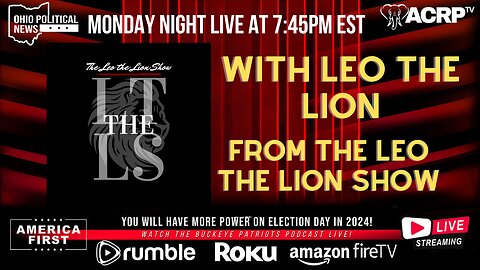 Leo the Lion of The Leo the Lion show | LIVE 7:45pm