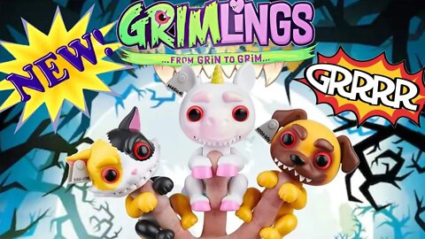 Haunted Fingerlings Pets ! Grimlings Unicorn Evil GiGi